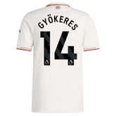 GYÖKERES #14 Arsenal Third Match Jersey Player Version 2025/26