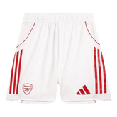 Arsenal Home Match Soccer Shorts Player Verison 2025/26