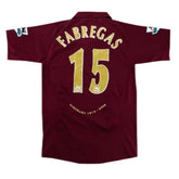 FABREGAS #15 Retro Arsenal Home Jersey 2005/06