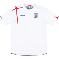 Rooney #9 Retro England Home Jersey World Cup 2006