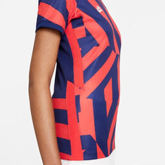 2021-22 USA Women Away Soccer Jersey - Navy-Red