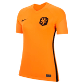 Netherlands Women's EC22 Home Soccer Jersey - Total Orange-Black