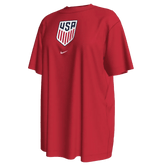2022-23 USA Women's Crest WC22 Tee - Red