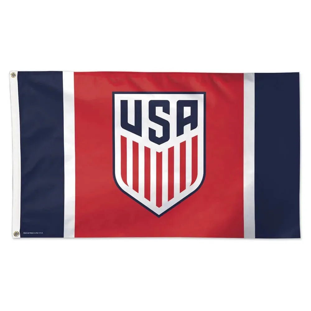 US Soccer Deluxe Flag 3x5