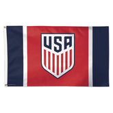 US Soccer Deluxe Flag 3x5