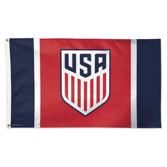 US Soccer Deluxe Flag 3x5