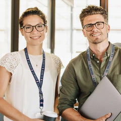 USMNT 1" Lanyard - Navy-Grey
