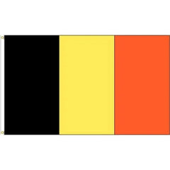 3x5 Country Flag - Belgium