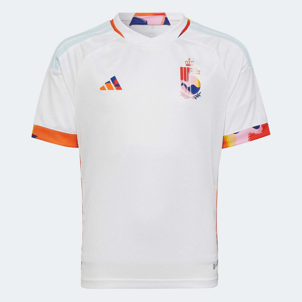2022-23 Belgium Youth Away Soccer Jersey