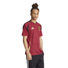 2024-25 Belgium Men's Stadium Home Soccer Jersey