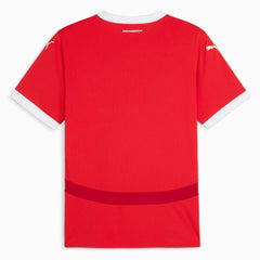 2024-25 Austria Men's Stadium Home Soccer Jersey