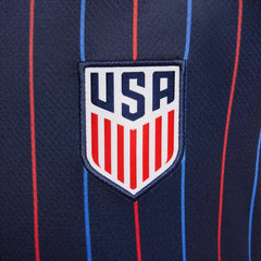 2025 USA Youth Stadium Away Soccer Jersey Obsidian/Challenge Red