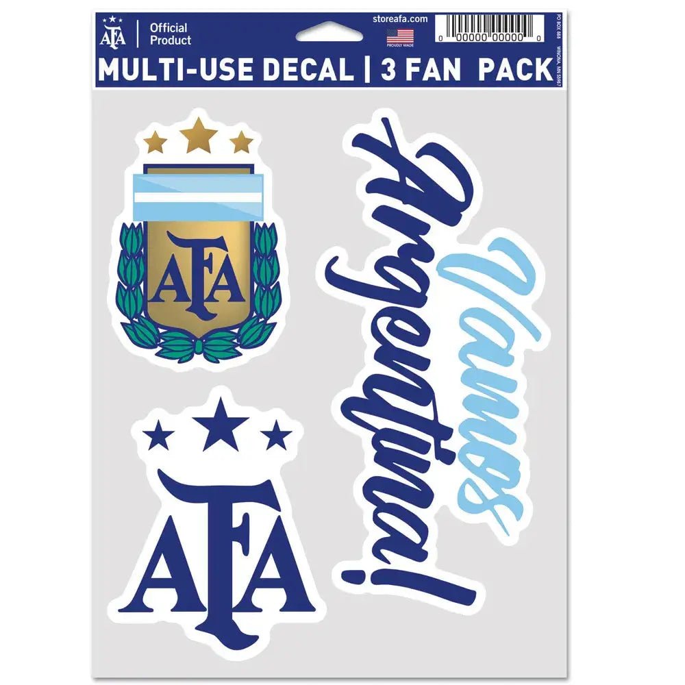 Argentina Multi-Use Decal (3 Fan Pack)