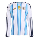2026 Argentina Men's Authentic Home Long-Sleeve Soccer Jersey