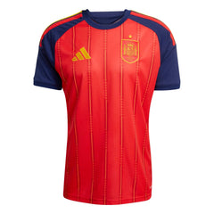 2026 Spain Men's Stadium Home Soccer Jersey Vivid Red