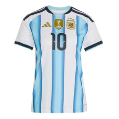 2026 Argentina Women's Stadium Home Messi #10 Soccer Jersey