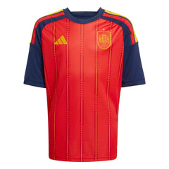 2026 Spain Youth Stadium Home Soccer Jersey Vivid Red