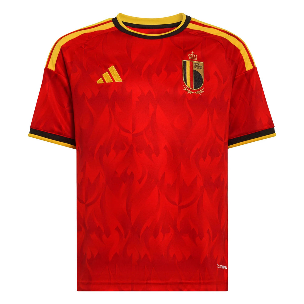 2026 Belgium Youth Stadium Home Soccer Jersey