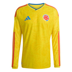 2026 Colombia Men's Authentic Home Long-Sleeve Soccer Jersey