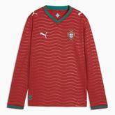 2026 Portugal Youth Stadium Home Long-Sleeve Jersey