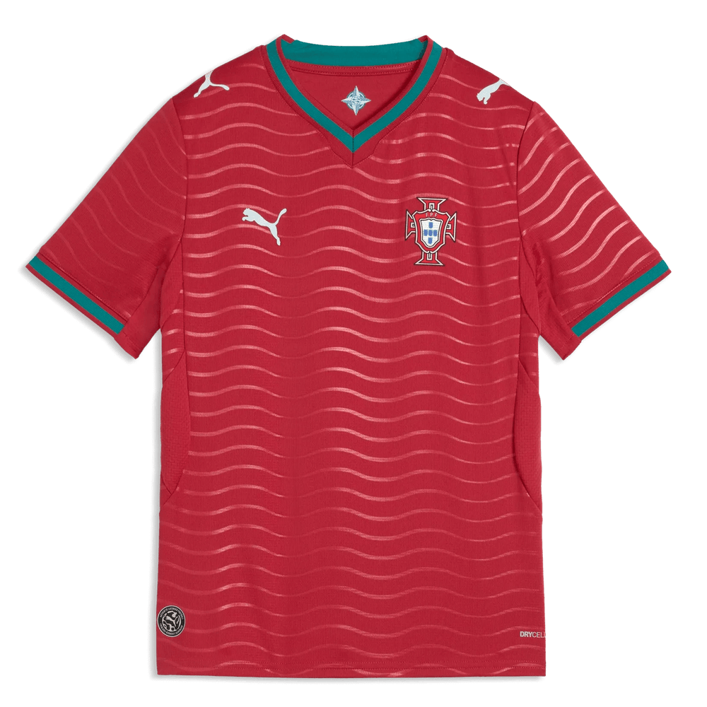 2026 Portugal Youth Stadium Home Soccer Jersey