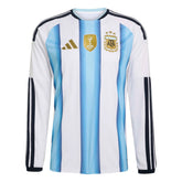 2026 Argentina Men's Stadium Home Long-Sleeve Soccer Jersey