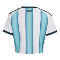 2026 Argentina Women's Stadium Home Cropped Soccer Jersey