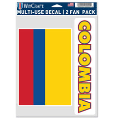 Colombia Flag Multi-Use Decal (5.5"x7.75")