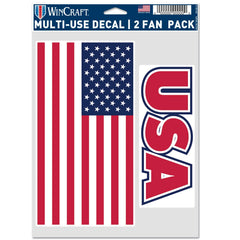 USA Flag Multi-Use Decal (5.5"x7.75")