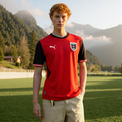 2026 Austria Men's Stadium Home Soccer Jersey