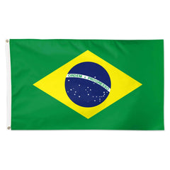 Brazil Deluxe Country Flag (3'x5')