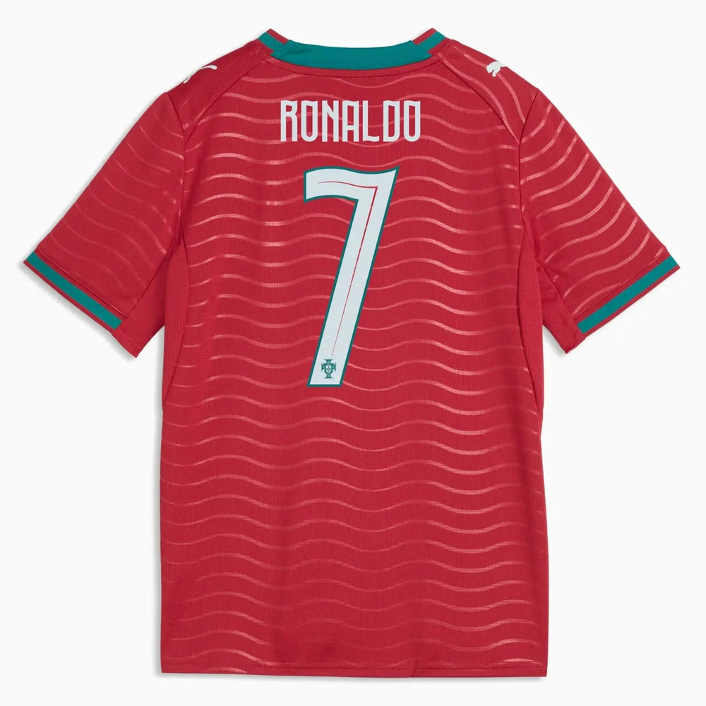 2026 Portugal Youth Stadium Home Ronaldo #7 Soccer Jersey