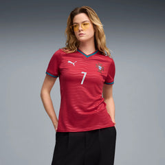 2026 Portugal Women's Stadium Home Ronaldo #7 Soccer Jersey