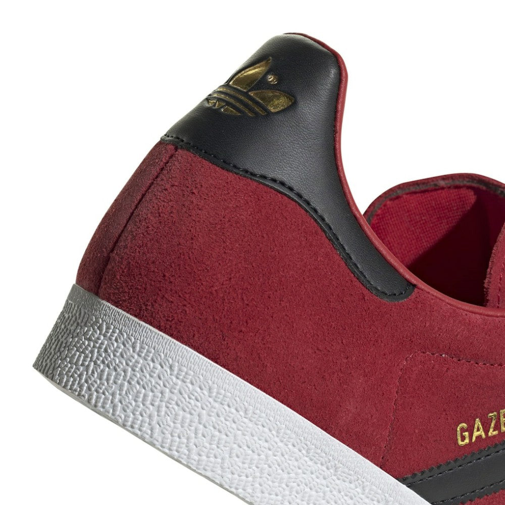 Manchester United Originals  Team Gazelle Shoes – Red 