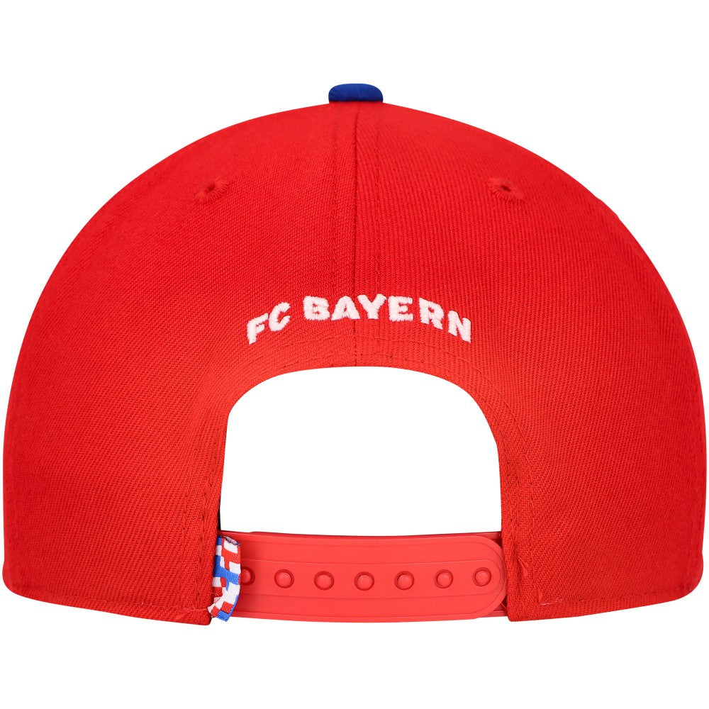 Bayern Munich America's Game Snapback Hat on sale - Scarlet 
