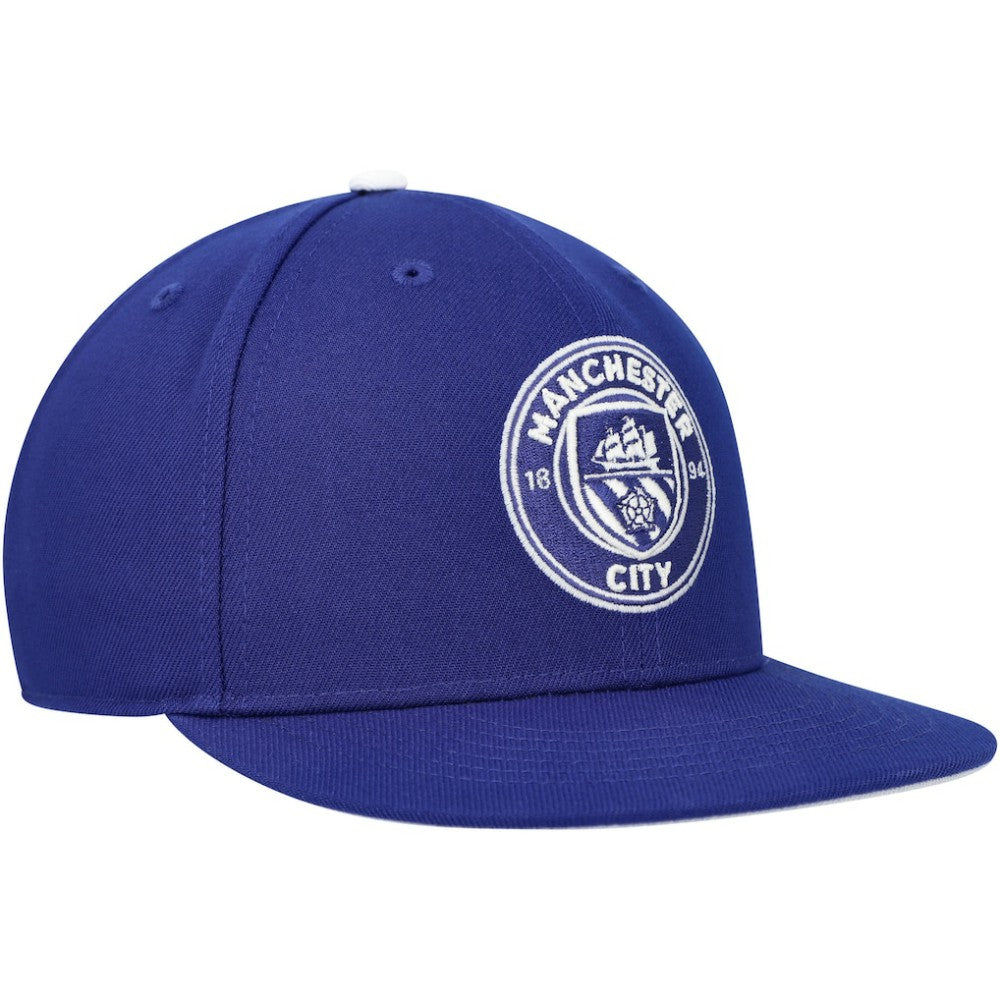 Manchester City America's Game Snapback Hat Discount - Royal 