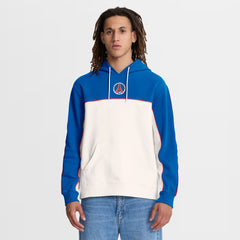 Paris Saint-Germain Retro Overhead Tri-Blend Hoodie on sale - Royal/White 