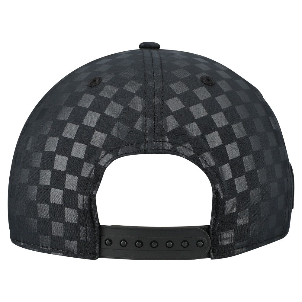Juventus Checkmate A-Frame Adjustable Hat Discount - Black 