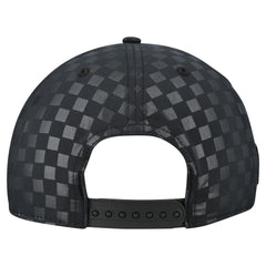 Juventus Checkmate A-Frame Adjustable Hat Discount - Black 