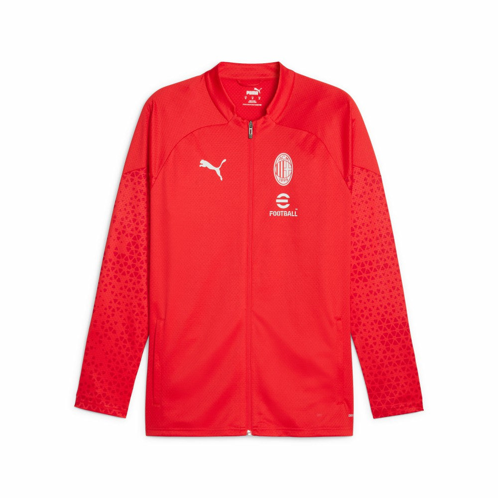 AC Milan 2023/24 Full-Zip Training Top on sale - Red 