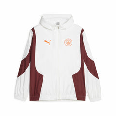 Manchester City 2023/24 Pre-Match Anthem Full-Zip Hoodie Jacket Discount - White 