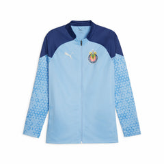 Chivas 2023/24 Full-Zip Training Top Discount - Light Blue 