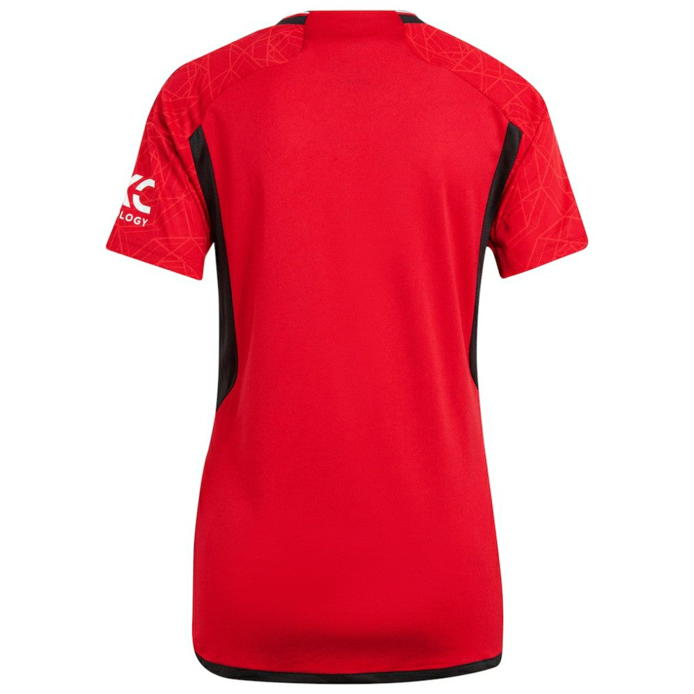 Manchester United Women's 2023/24 Home Replica Jersey Discount - Red 