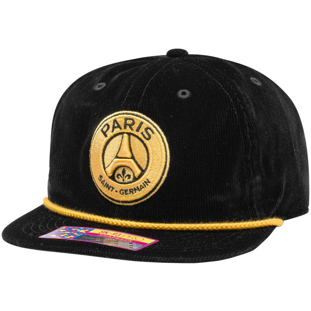 Paris Saint-Germain Snow Beach Adjustable Hat on sale - Black 