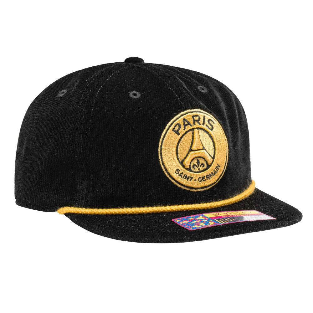 Paris Saint-Germain Snow Beach Adjustable Hat on sale - Black 