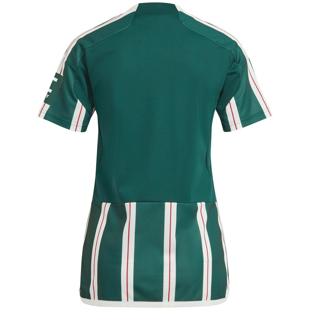 Manchester United Women's 2023/24 Away Replica Jersey Discount - Green 