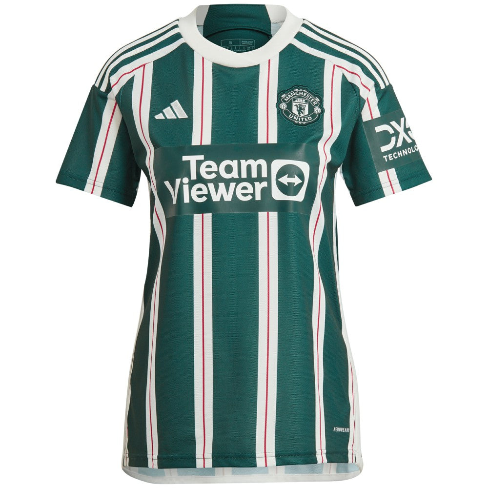 Mason Mount Manchester United Women's 2023/24 Away Replica Player Jersey Discount - Green 
