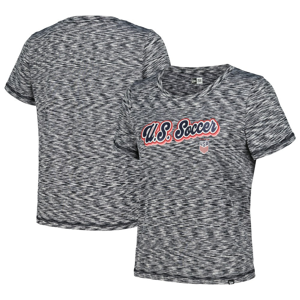 USWNT 5th & Ocean by New Era Women's Athletic T-Shirt on sale - Navy 