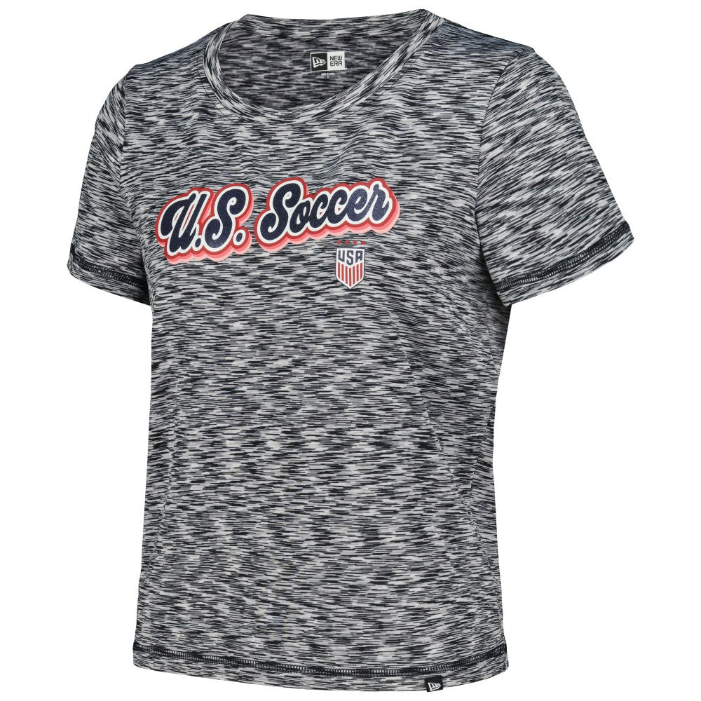 USWNT 5th & Ocean by New Era Women's Athletic T-Shirt on sale - Navy 