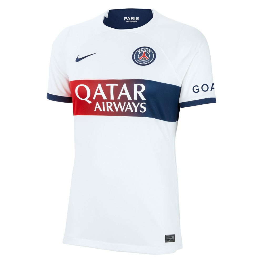 Lee Kang In Paris Saint-Germain Women's 2023/24 Away Stadium Replica Player Jersey on sale - White 